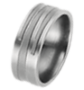 Edelstahl Ringe