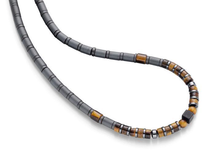 Onyx (Onix) / Tiegerauge Kette