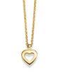 25-309 Collier mit Herz-Anhänger