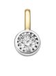 Solitär Kettenanhänger mit Brillant 0,18 WPI, 6mm