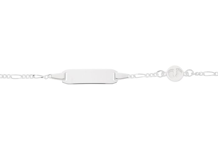 Figaro Sortiment Id-Bänder Silber