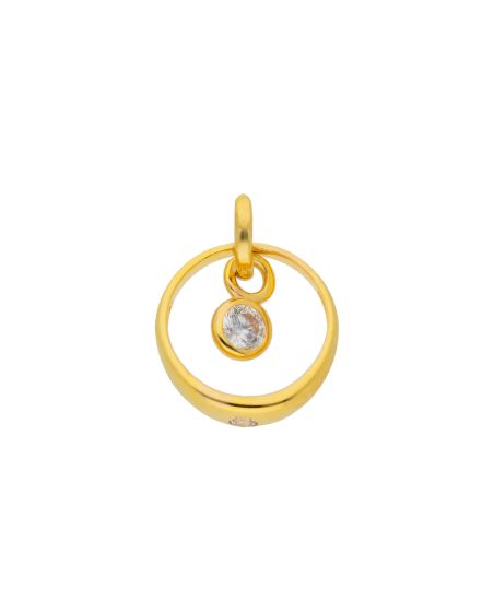 Taufring mit Zirkonia