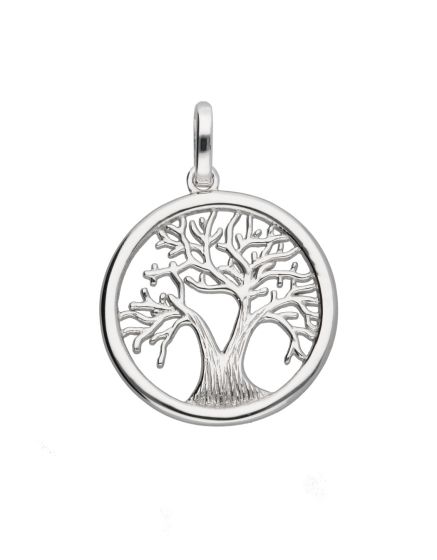 Lebensbaum Anhänger, poliert/mattiert