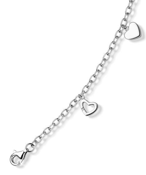 25-369 Armband mit Herzanhänger