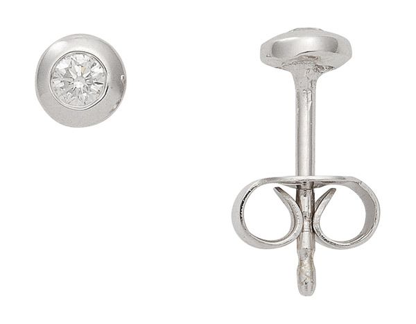 Ohrstecker - rund 4 mm