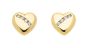 Herz Ohrstecker mit Zirkonia