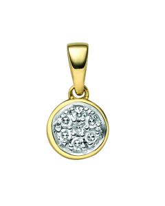 Diamant Anhänger 6mm, 0,06 WPI