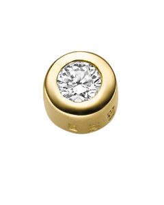 Kettenanhänger mit Brillant 0,15 WSI, 5,7mm