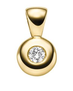 Brillant Anhänger 0,1 WSI, 7,4mm