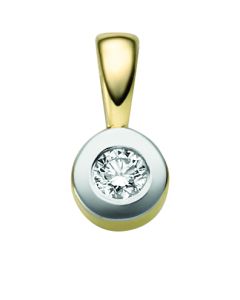 Brillant Anhänger 0,1 WSI, 5,5mm