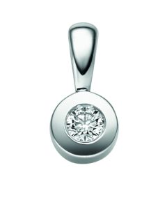 Brillant Anhänger 0,1 WSI, 5,5mm
