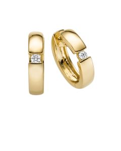 Brillantcreolen 0,06 WSI, 13mm