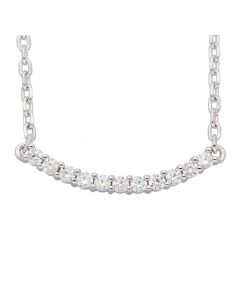 Anker diamantiert Kette 1,6 mm mit Mittelteil