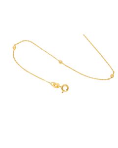 Rundanker Armband 0,6 mm mit Kugeln