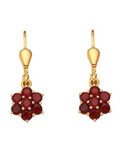 Ohrhänger mit Brisur