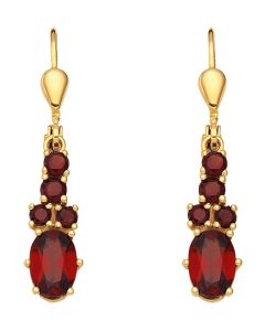 Ohrhänger mit Brisur