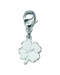 Kleeblatt Charms Anhänger Silber 925/-