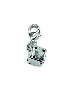 Würfel Charms Anhänger Silber 925/-