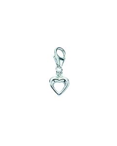 Herz Charms Anhänger Silber 925/-
