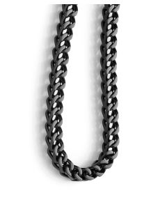 DoppelpanzerKette schwarz Edelstahl