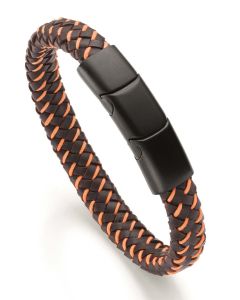 Lederarmband, zweireihig