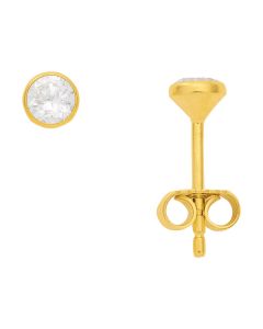 Ohrstecker - rund 4 mm