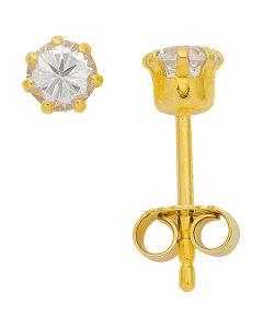 Ohrstecker - rund 4 mm