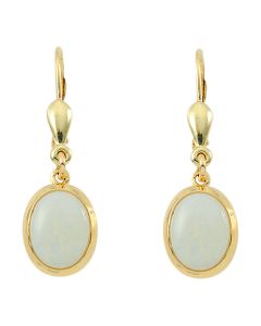 Ohrhänger mit Brisur