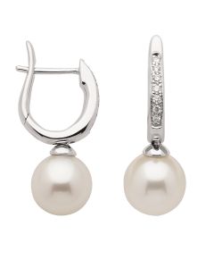 Creole mit Brillant und Süßwasserperle