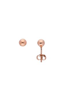 Kugel Sortiment Ohrstecker Silber 5 mm