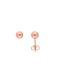 Kugel Sortiment Ohrstecker Silber 6 mm