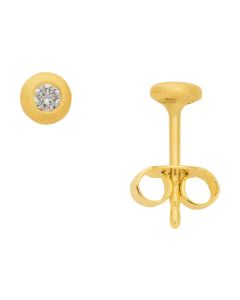 Ohrstecker - rund 4 mm