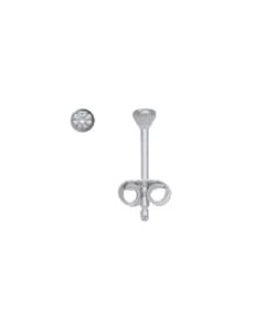 Ohrstecker - rund 2 mm