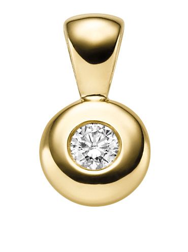 Brillant Anhänger 0,15 WSI, 7,4mm
