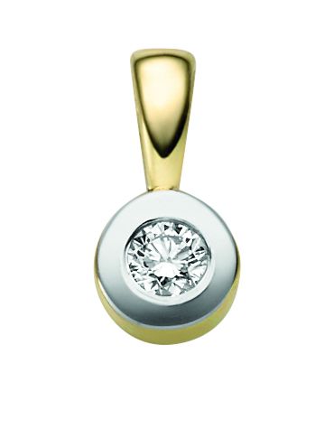 Brillant Anhänger 0,1 WSI, 5,5mm