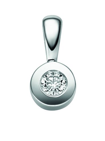 Brillant Anhänger 0,1 WSI, 5,5mm