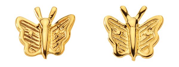 Motive Ohrstecker Schmetterling