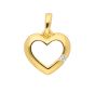 Herz Anhänger mit Zirkonia