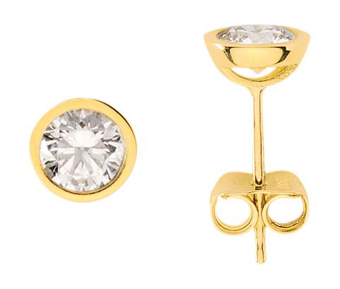 Ohrstecker mit Zirkonia
