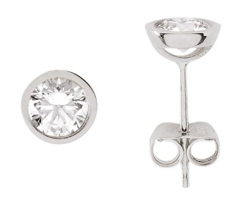 Ohrstecker mit Zirkonia