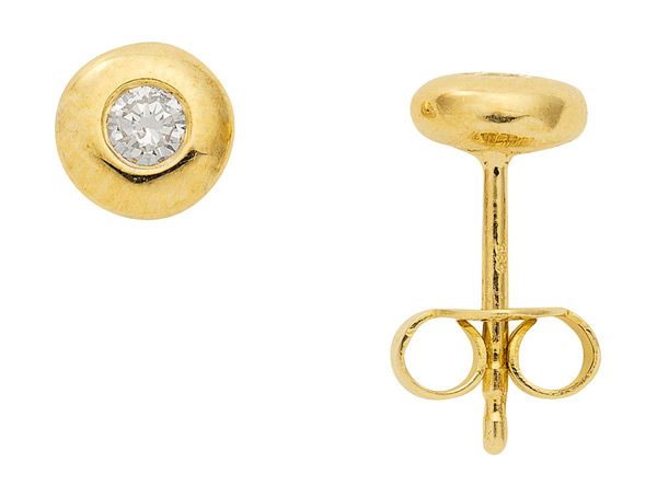 Ohrstecker - rund 6,1 mm