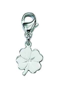 Kleeblatt Charms Anhänger Silber 925/-