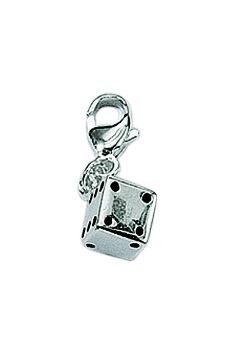 Würfel Charms Anhänger Silber 925/-