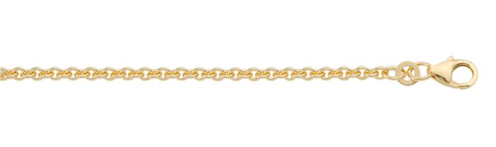 Anker rund - Collierkette