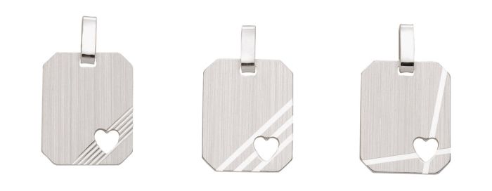 Eckige - Gravurplatte