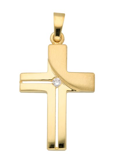 Kreuzanhänger 14,3 x 22,5 mm