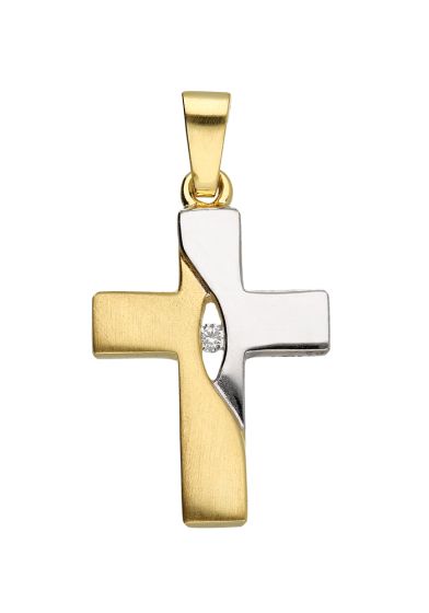 Kreuzanhänger 12 x 18 mm