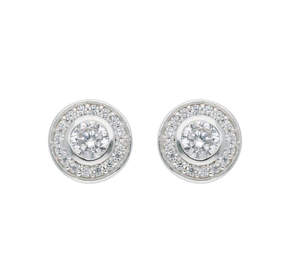 Ohrstecker mit Zirkonia