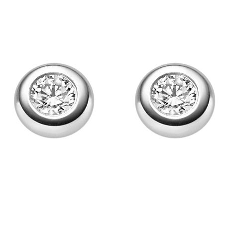 Brillantohrstecker 0,25 WSI, 5,7mm