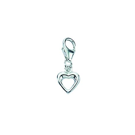 Herz Charms Anhänger Silber 925/-